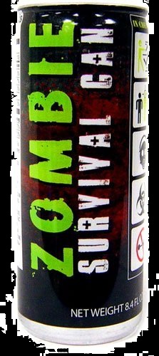 Best Halloween Candy Gifts of 2012 Zombie Survival Can Energy Drink